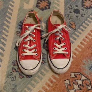 Red converse
